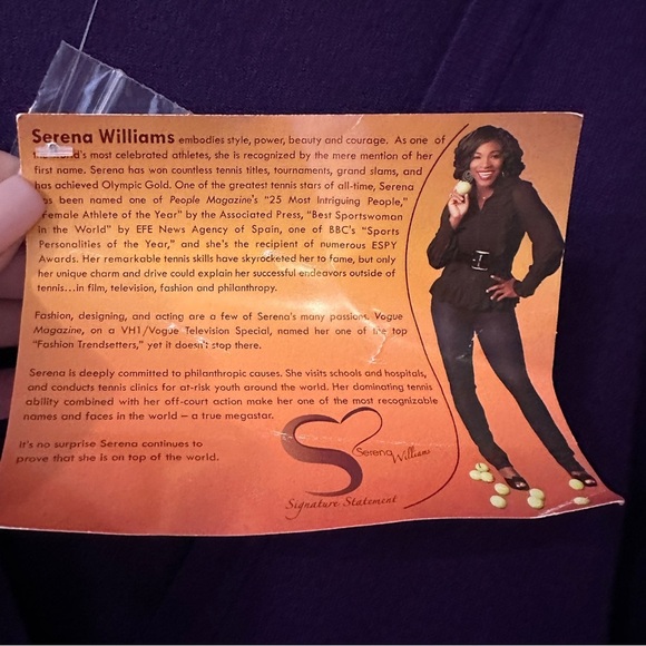 NWT Serena Williams Purple Sequin Cardigan 2X Long Sleeve Sparkle Glam Layering - Picture 7 of 10